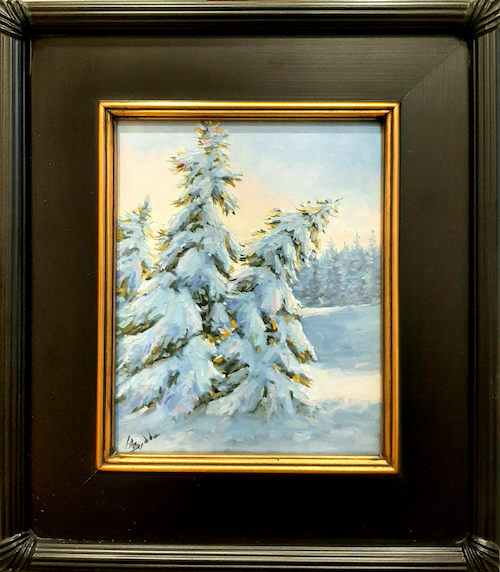 Click to view detail for Heavy Snow 10x8 $350
